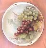 Grapes, 10 inch round platter